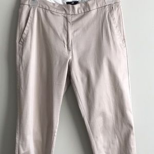H&M Trousers- Cream- Size 6